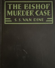 Rare 1929 The Bishop Murder Case By S.S. Van Dine/349 Pages HC