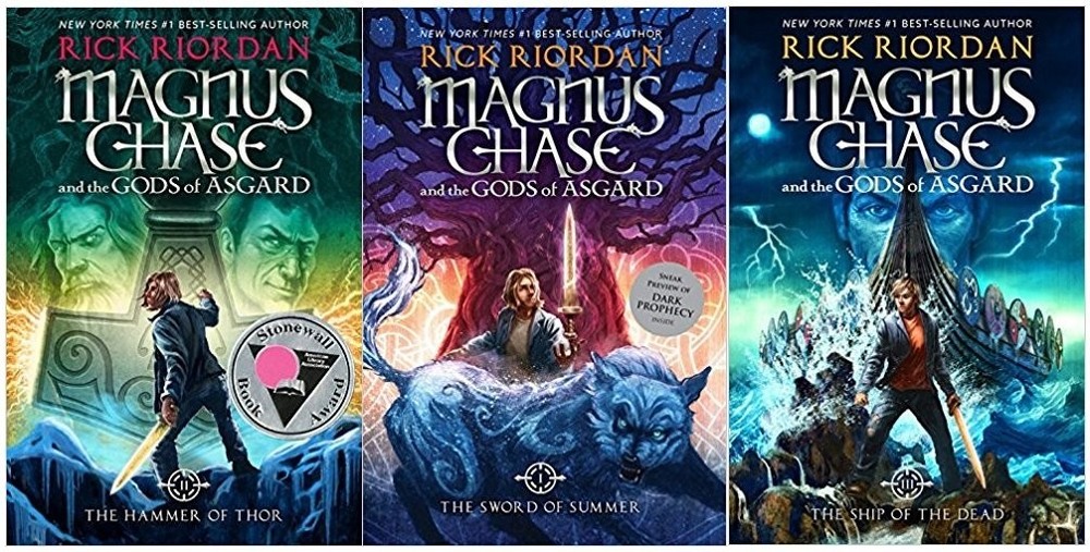 Magnus Chase and the Gods of Asgard Series 3 Book set: The Sword of Summer; …