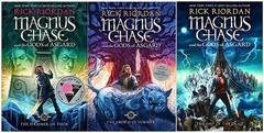 Magnus Chase and the Gods of Asgard Series 3 Book set: The Sword of Summer; …