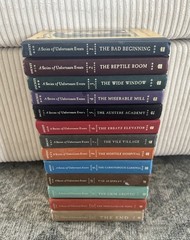 A Series of Unfortunate Events by Lemony Snicket Hardcover Set Volumes 1-13