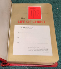 1954 THE LIFE OF CHRIST Rev John P. O’Connell & Jex Martin Catholic Mary