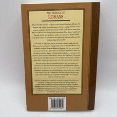 Message of Romans by John R. W. Stott (PB, 1994) The Bible Speaks Today