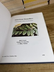 American stoneflies: A photographic guide to the Plecoptera by Bill P. Stark