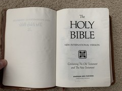 Holy Bible – New International Version Top Grain Cowhide 1978 NIV Cowhide