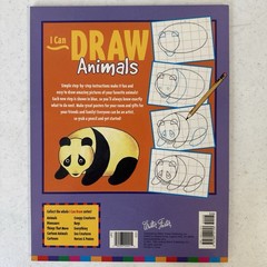 Lot Of 6 I Can Draw Books Animals Dinosaurs Bugs everything horses, and ponies
