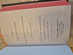 Choctaw Testament Global Bible Society Native American New Testament HB