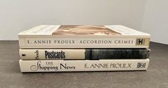 Annie Proulx 3 Paperback Lot Shipping News, Postcards, Accordian Crimes