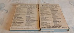 WWII National Aeronautics Council 1940s lot 10 books Diesel Aviation Engine Book