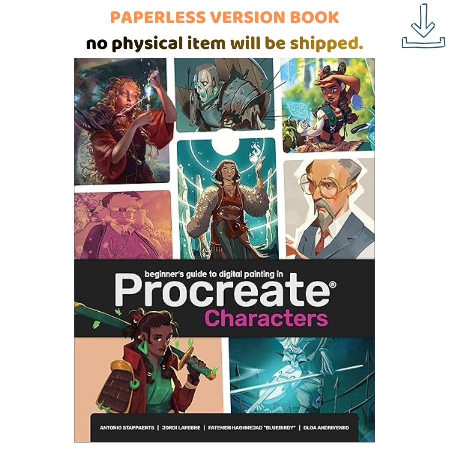 Beginner’s Guide To Procreate: Characters: How to create, 3dtotal Publishing (Ed