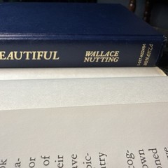 Vintage Massachusetts Beautiful Book Wallace Nutting 1923 Reprint 8th Edition