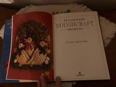 55 Country DOUGHCRAFT Designs Hardcover Book by Linda Rogers 128pp