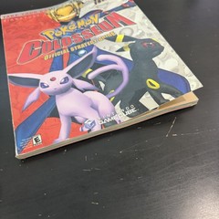 Nintendo GameCube Pokemon Colosseum Official Brady Games Strategy Guide W Poster