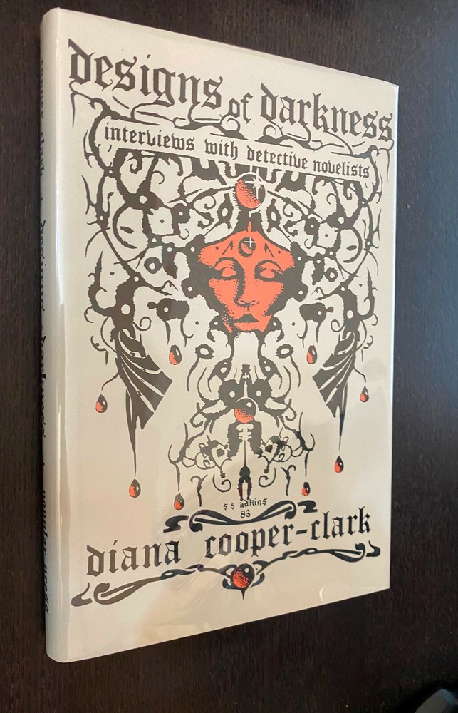 COOPER CLARK — Designs of Darkness (Interviews Mystery Writers) — 1983 1st Ed