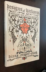 COOPER CLARK — Designs of Darkness (Interviews Mystery Writers) — 1983 1st Ed