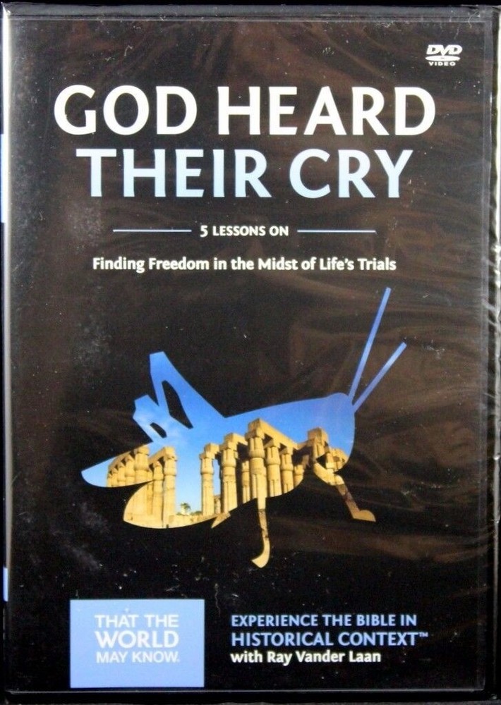Faith Lessons Volume 8 God Heard Their Cry Ray Vander Laan Brand NEW DVD
