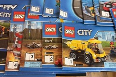 LEGO CITY Lot of 55 Manuals Instructions Booklets Only – See photos for set
