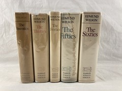 Edmund Wilson 5-Vol Twenties Thirties Forties Fifties Sixties HC/DJ + Ephemera