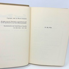 1946 Secret Missions The Story Of An Intelligence Officer Ellis M. Zacharias USN