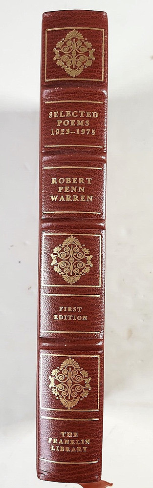 Selected Poems 1923-1975: Robert Warren. Franklin Library. Ltd. Ed. 1st Ed. 1976