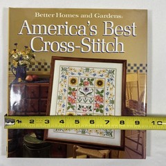 Better Homes and Gardens „America’s Best Cross-Stitch” Pattern Book HC 192 Pages