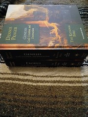Rational Bible: Genesis by Dennis Prager (2019, Hardcover) And Exodus 2 Vol.