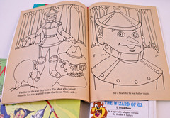 5 WIZARD OF OZ BOOKS & VHS – VINTAGE ORIGINALS