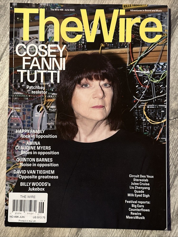 THE WIRE MAGAZINE Issue 496 June 2025 Cosey Fanni Tutti