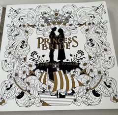 “The Princess Bride A Storybook To Color” Softcover W/DJ 2016 First Printing