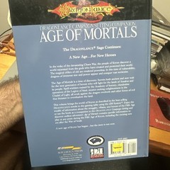 DRAGONLANCE AGE OF MORTALS Dungeons and Dragons D20 HC SVP-4001. D&D 3.5 2003