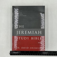 The Jeremiah Study Bible David Jeremiah Hardcover 2013 1st Ed Worthy USA Red
