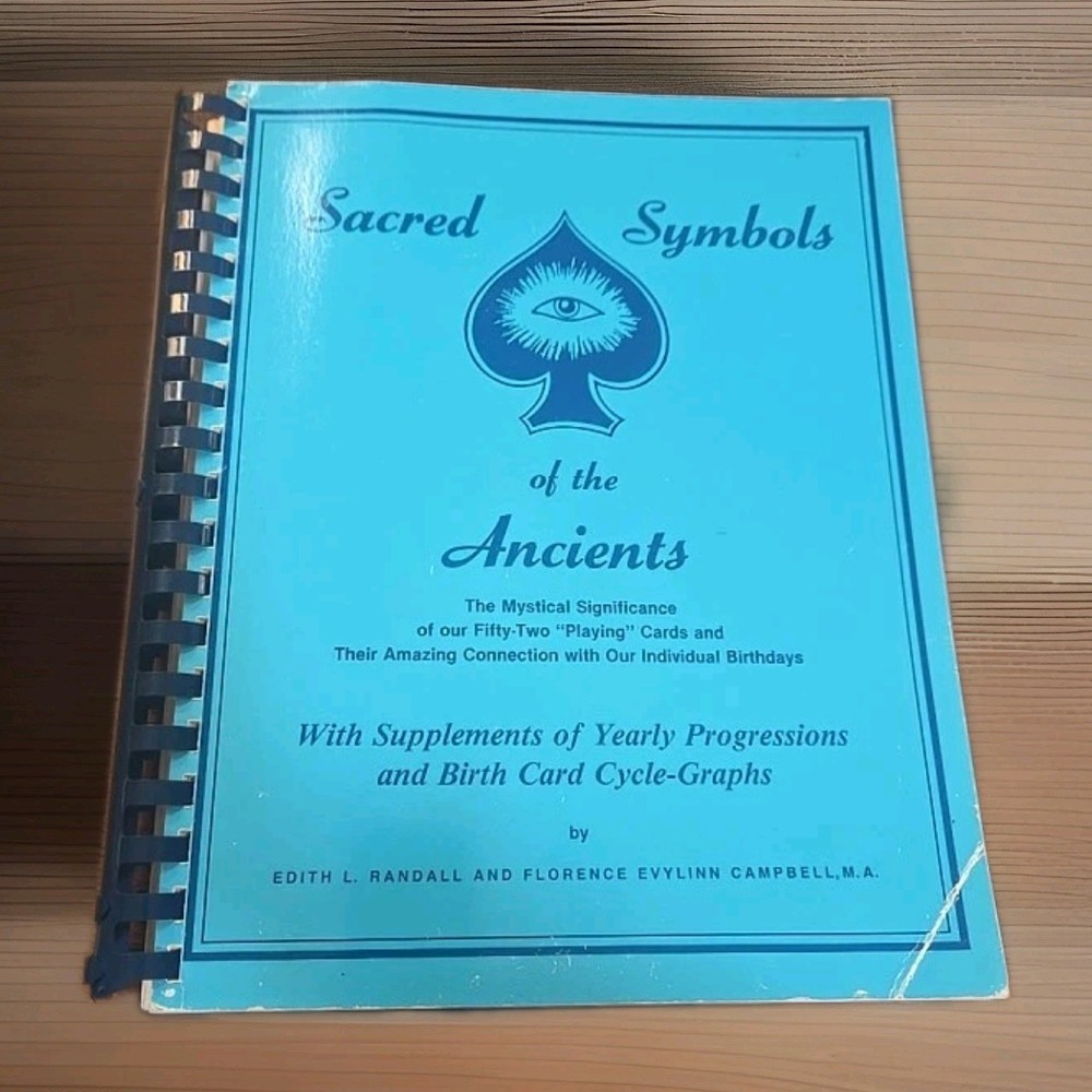 Sacred Symbols of the Ancients – plastic comb, Edith Randall, 9780875164878