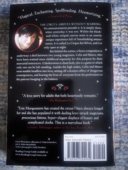 Night Circus : A Novel by Erin Morgenstern (2012, Trade Paperback)