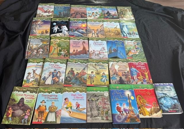 31 MAGIC TREE HOUSE children CHAPTER BOOK lot treehouse Osborne Merlin Missions