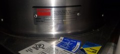 DAYTON 16D534 DOWN BLAST VENT DIRECT DRIVE 10 1/2IN WITH SPEED CONTROL