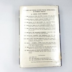 The Invasion of France and Germany 1944-1945 by Samuel Eliot Morison – 1957 1st