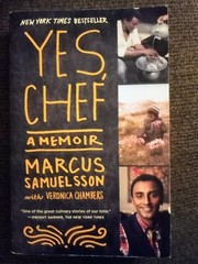 SIGNED Yes, Chef : A Memoir by Marcus Samuelsson with Veronica Chambers 2013, TP