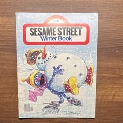 Sesame Street Winter Activity Book by Joe Mathieu, CTW, Paperback, 1978