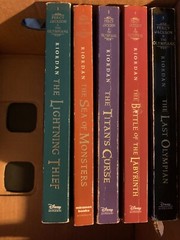 Percy Jackson and the Olympians Series Set 1-5 Rick Riordan 1 2 3 4 5 PB lot