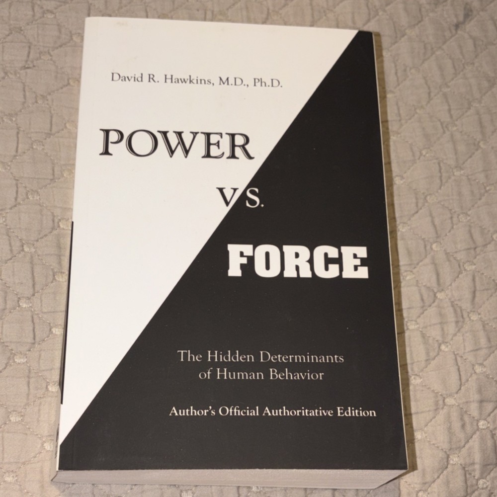 Hay House Power Vs. Force David R. Hawkins 2014 Paperback Self-Help