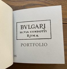 Bulgari Portfolio by Skira Hardcover