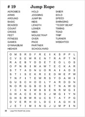 Jumbo Large Print Word-Finds Word Search Puzzle Book