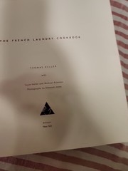 The French Laundry Cookbook by Thomas Keller Hardcover