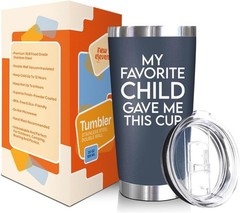 Funny Insulated Tumbler for Dad – 20 oz Break-Resistant Gift Idea