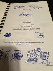 Emergency Medical Services Bush Cooking From Alaska cookbook