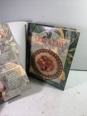VTG Light & Easy Cookbook Recipe Healthy Eating 334 Page Hardcover 1992