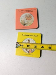 Peter Rabbit Mini Books 1983 Vintage Lot of 2