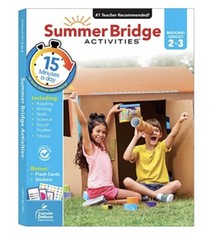 Summer Bridge Activities 2-3 Workbooks, Ages 7-8, All Subjects – NEW