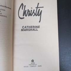 Christy Catherine Marshall 1970 23rd Printing Avon Books Appalachian Fiction PB