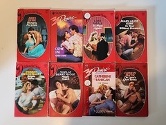 Lot of 100 Harlequin/Silhouette Desire Romance Paperbacks Random Mix Vintage