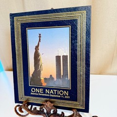 Easton Press One Nation America Remembers September 11 2001 Leather Life Book